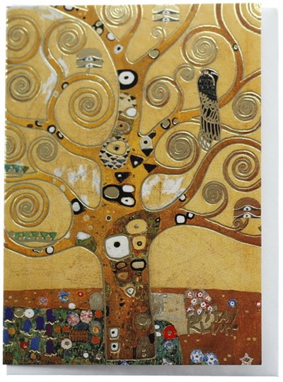 Mini Carte Gustav Klimt Arbre De Vie Archambault