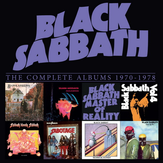 限定　Black Sabbath CDコレクション 1970-1978 輸入盤 Black Sabbath - Black Box: The Complete Original Black Sabbath