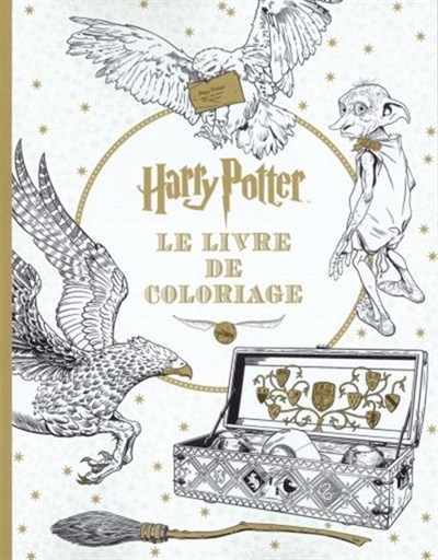 Harry potter - le livre de coloriage de poudlard : Collectif