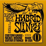 Cordes De Guitare Électrique Hybrid Slinky Nickel 09-46 Custom 2222EB