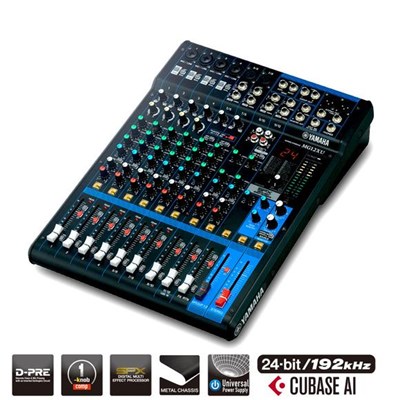 Console 12 entrées effects usb mg12xu