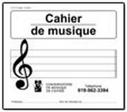 Cahier De Devoirs De Musique (24 Pages)