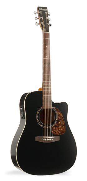 Guitare Acoustique B18 Cutaway Cèdre Noire 4T | Archambault