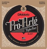 Cordes De Guitare Classique Pro-Arté Nylon 80/20 Bronze Normale EJ47