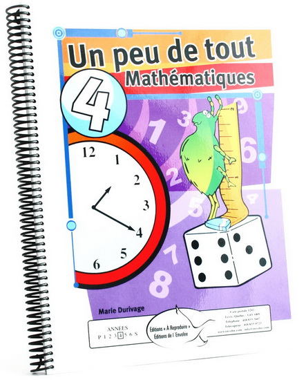 problème mathématique 4 année primaire