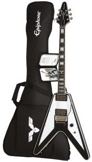 Guitare Électrique Richie Faulkner Flying V LTD Custom Outfit