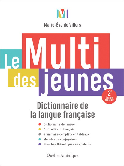 Multi des jeunes : dictionnaire de la langue française(Le), 2e éd