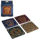 Ens. De 4 sous-verres ''Poudlard'' Harry Potter