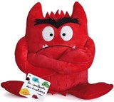 Peluche La couleur des émotions Rouge
