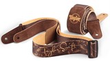 Courroie De Guitare Taylor Swift Signature Brune En Suède 4126-20