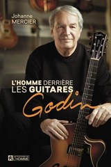 Homme derrière les guitares Godin(L')