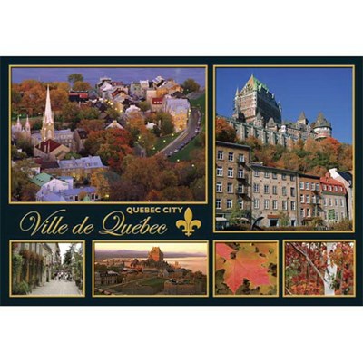 Carte Postale Vues Ville De Quebec Automne Archambault