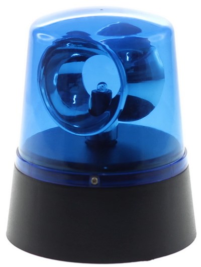 Lampe gyrophare police 2as