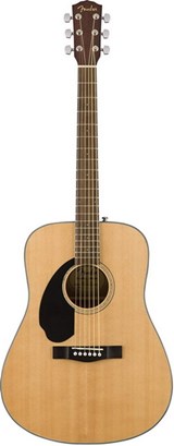 Guitare Acoustique Gauchère CD-60S Naturelle WN