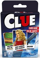 Jeu de cartes classique Clue