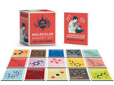 Iflscience molecular magnet set : say it with science