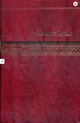 Bible Louis Segond 1910 (bordeaux, avec onglet et fermeture éclair)