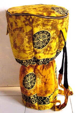 Étui souple pour djembe l jaune bag 11 l-2