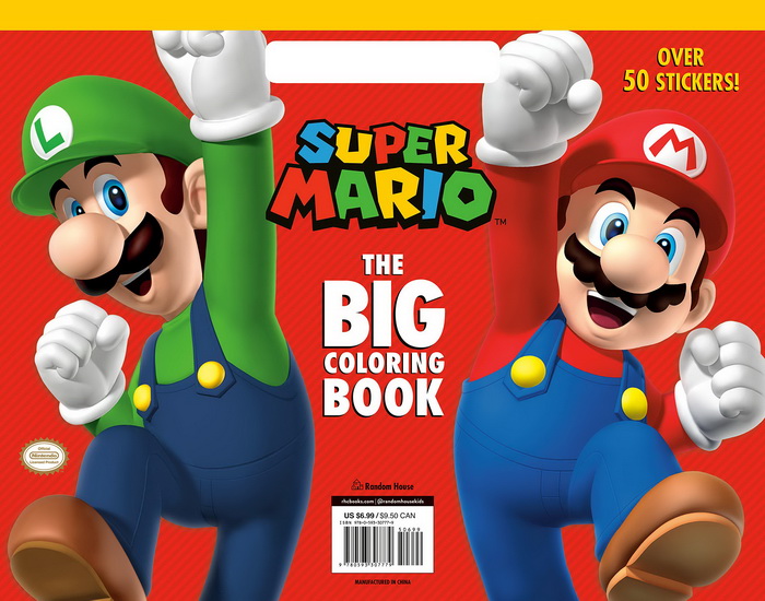 Super Mario: The Big Coloring Book (Nintendo) | Archambault