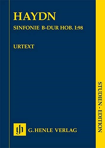 Sinfonie b-dur, hob. i:98 (partition petit format)