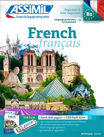 French : language proficiency level attained B2, beginners & false