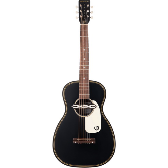 Guitare G9520E Gin Rickey Deltoluxe Smokestack Black | Archambault