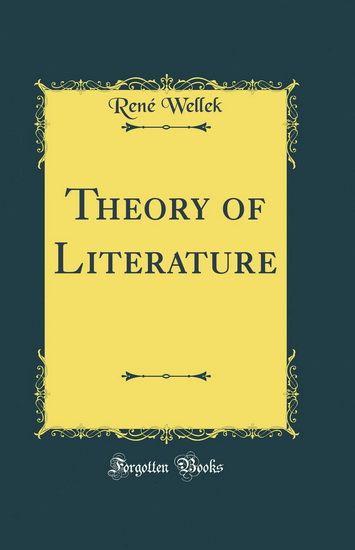 Theory of Literature | Archambault