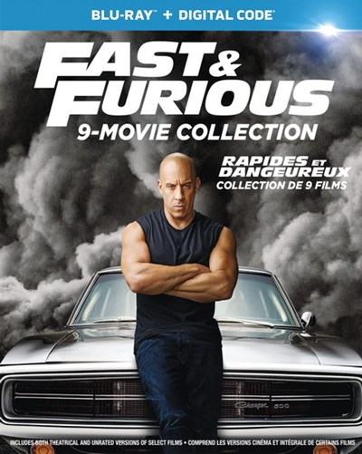 Fast & Furious: 9 Movie Collection (Blu-Ray)