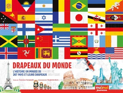 Archambault - Le jeu « Drapeaux du monde » vous fait voyager autour du monde  et découvrir les drapeaux, les pays et les capitales ! Il comporte  plusieurs variantes permettant d'augmenter le