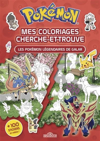 Pokémon : coloriages et autocollants par COLLECTIF