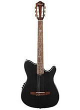 Guitare Classique Électrique Tim Henson Signature Transparent Black Flat TOD10NTKF