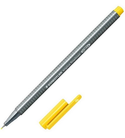 Marq. feut. triplus fineliner jaune