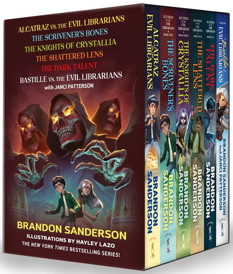 ザフォールン＆ザヴァーチャス　TheFallen＆TheVituous プリズマ Alcatraz Versus the Evil Librarians TPB Boxed Set: Books 1-6