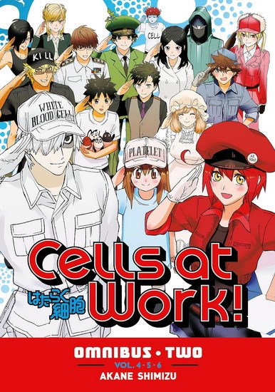 Cells at Work! Omnibus 2 (Vols. 4-6) by Akane Shimizu: 9781646519224