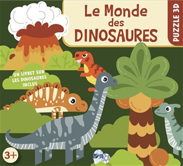 Livre magnétique - Le Monde Des Dinosaures