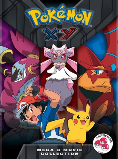 Pokémon XY Mega 3-Movie Collection