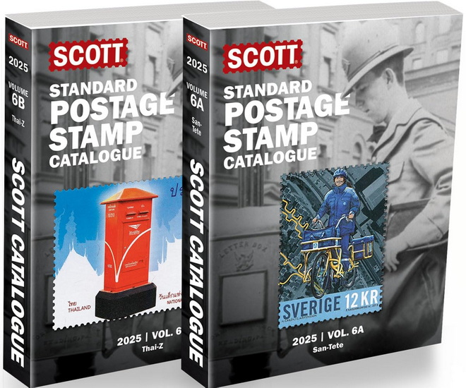 Scott 2025 Standard Postage Stamp Catalogue Volume 6a & 6b (Coutries ...