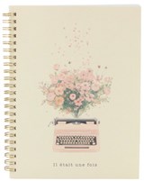 Cahier spirale bullet A5 144P Dactylo