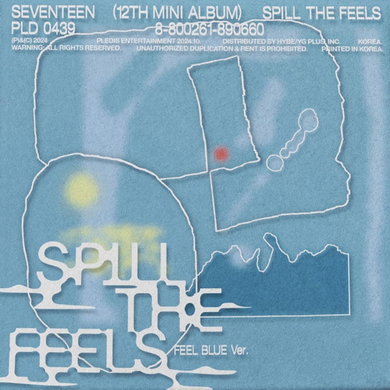 12th Mini Album 'SPILL THE FEELS' (FEEL BLUE Ver.) | Archambault