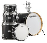Ensemble De Fûts 5 Pièces Avec Caisse Claire Tour Custom Érable Licorice Satin 10x7, 12x8, 16x15, 22x17, 14x5.5 TMP2F5LCS