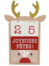 Calendrier de l'avent renne