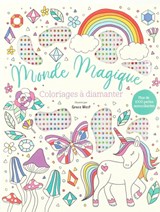 Monde magique : coloriages à diamanter