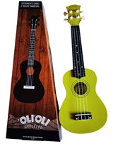 Ukulélé ABS Dos Arrondi Soprano Jaune ESUS-002YW