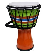 Djembé 30 cm En PVC Orange ESPPVC7-ORANGE