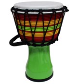 Djembé 30 cm En PVC Vert ESPPVC7-GREEN