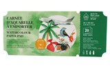 Carnet d'aquarelle à emporter