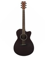 Guitare Acoustique Concert CW Eq Smoky Black FSX400C SMB