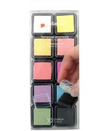 Ens.10 Encreurs - Couleurs pastels