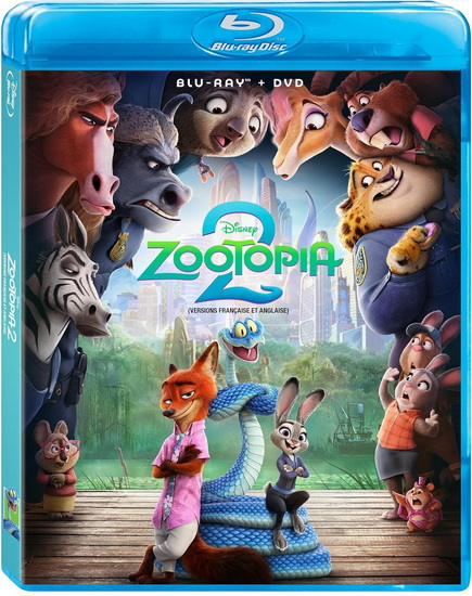 Zootopia 2 (Blu-ray+DVD) | Archambault