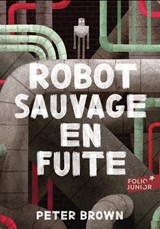 Robot sauvage en fuite 